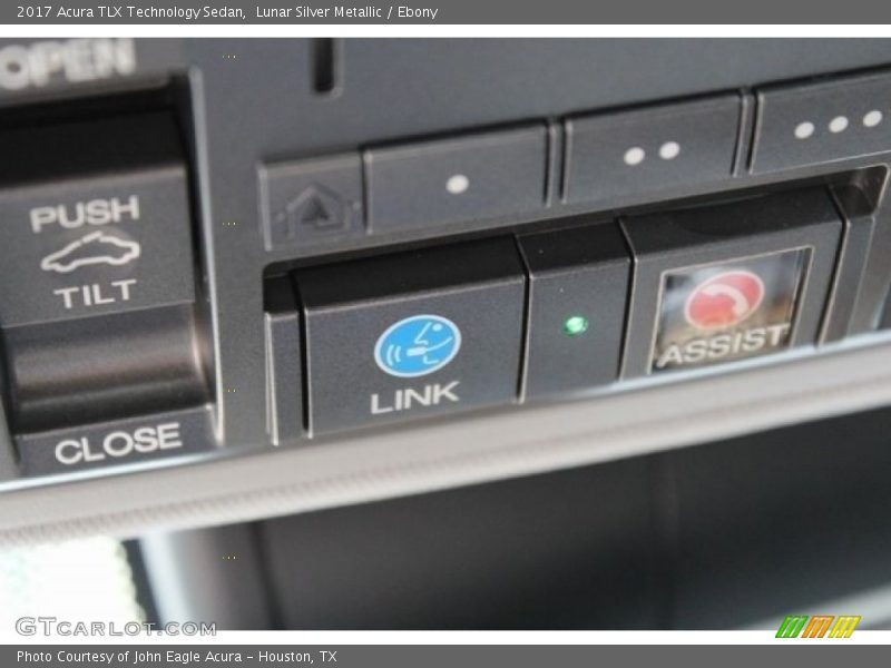 Lunar Silver Metallic / Ebony 2017 Acura TLX Technology Sedan