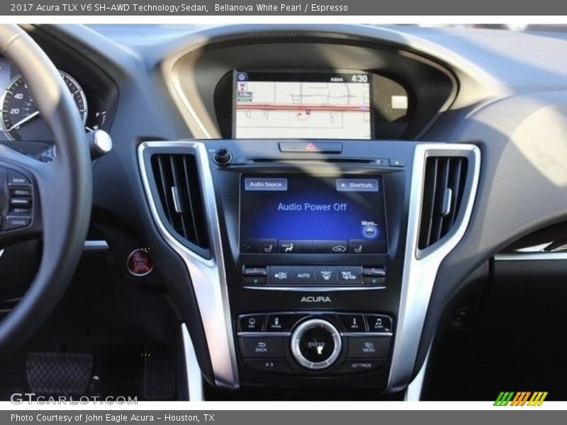 Controls of 2017 TLX V6 SH-AWD Technology Sedan