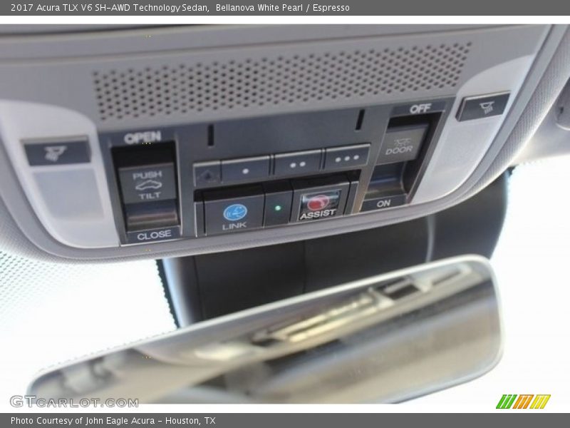 Bellanova White Pearl / Espresso 2017 Acura TLX V6 SH-AWD Technology Sedan