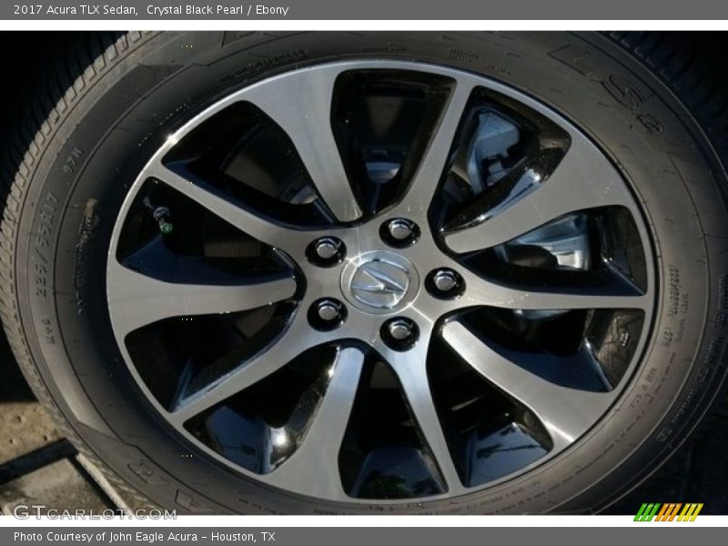 Crystal Black Pearl / Ebony 2017 Acura TLX Sedan