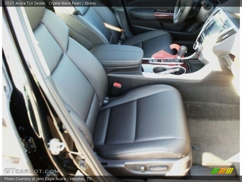 Crystal Black Pearl / Ebony 2017 Acura TLX Sedan
