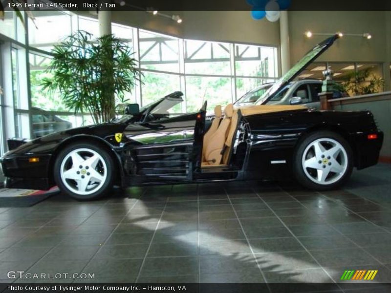 Black / Tan 1995 Ferrari 348 Spider