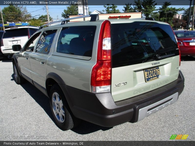 Willow Green Metallic / Taupe 2006 Volvo XC70 AWD