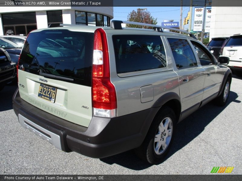 Willow Green Metallic / Taupe 2006 Volvo XC70 AWD