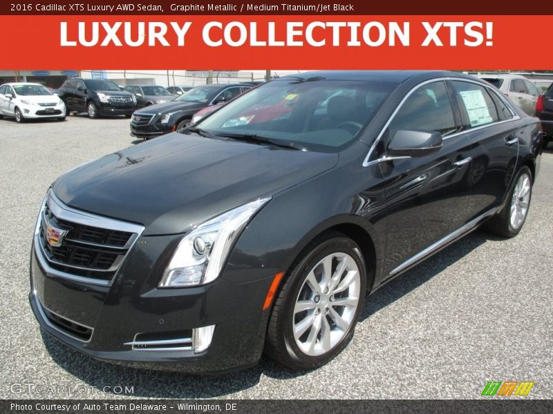 Graphite Metallic / Medium Titanium/Jet Black 2016 Cadillac XTS Luxury AWD Sedan