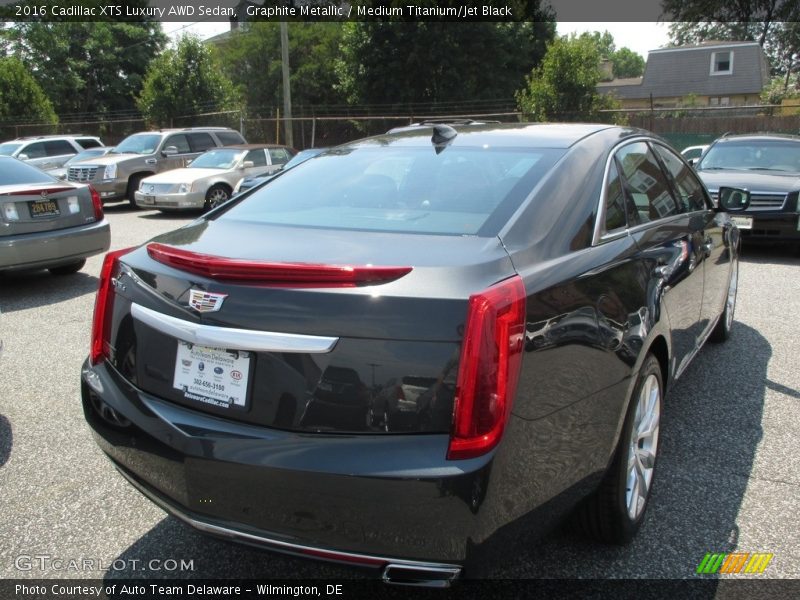 Graphite Metallic / Medium Titanium/Jet Black 2016 Cadillac XTS Luxury AWD Sedan