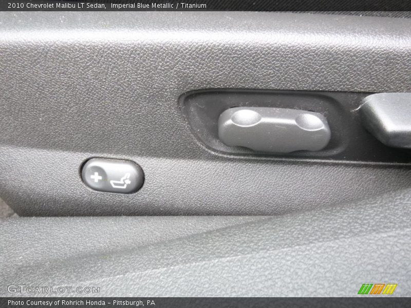 Imperial Blue Metallic / Titanium 2010 Chevrolet Malibu LT Sedan
