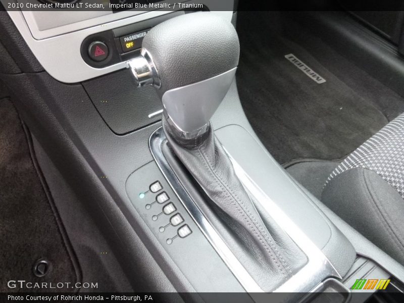 Imperial Blue Metallic / Titanium 2010 Chevrolet Malibu LT Sedan