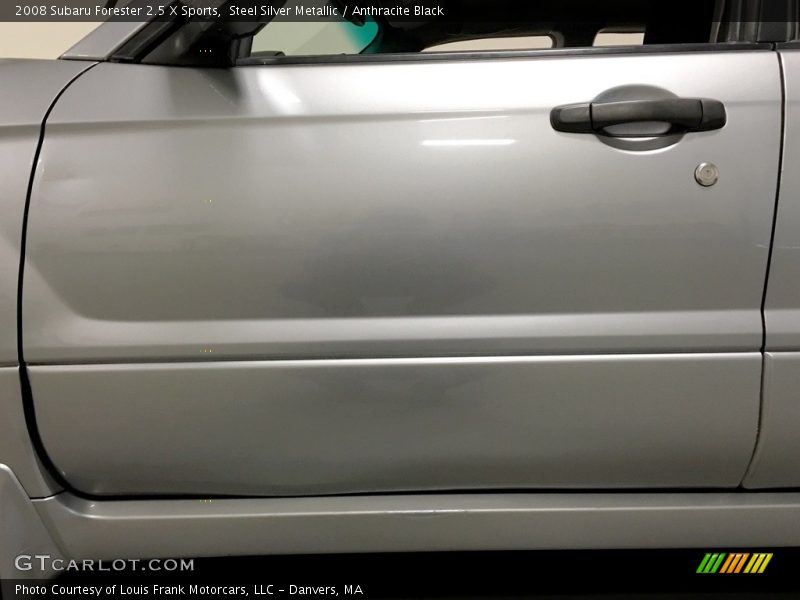 Steel Silver Metallic / Anthracite Black 2008 Subaru Forester 2.5 X Sports