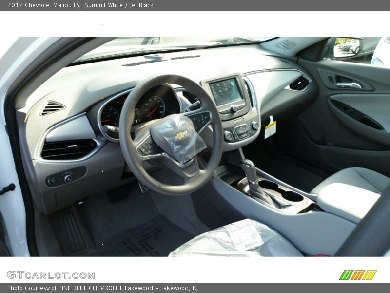 Summit White / Jet Black 2017 Chevrolet Malibu LS