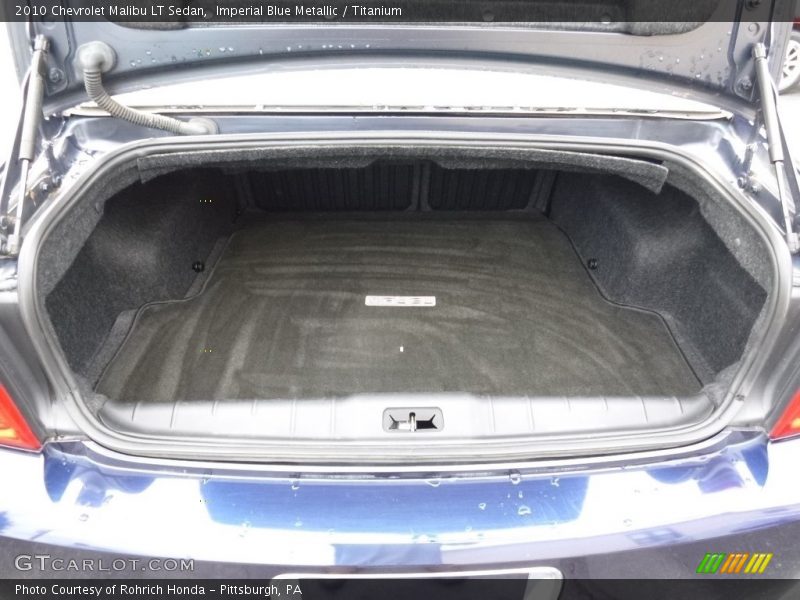 Imperial Blue Metallic / Titanium 2010 Chevrolet Malibu LT Sedan
