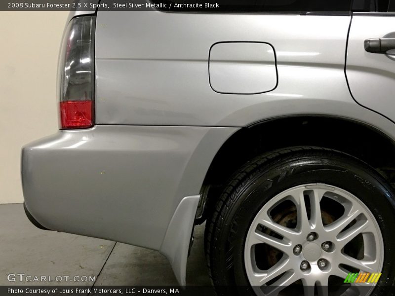 Steel Silver Metallic / Anthracite Black 2008 Subaru Forester 2.5 X Sports