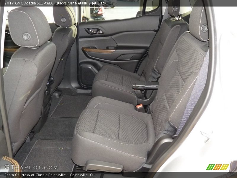 Rear Seat of 2017 Acadia SLE AWD