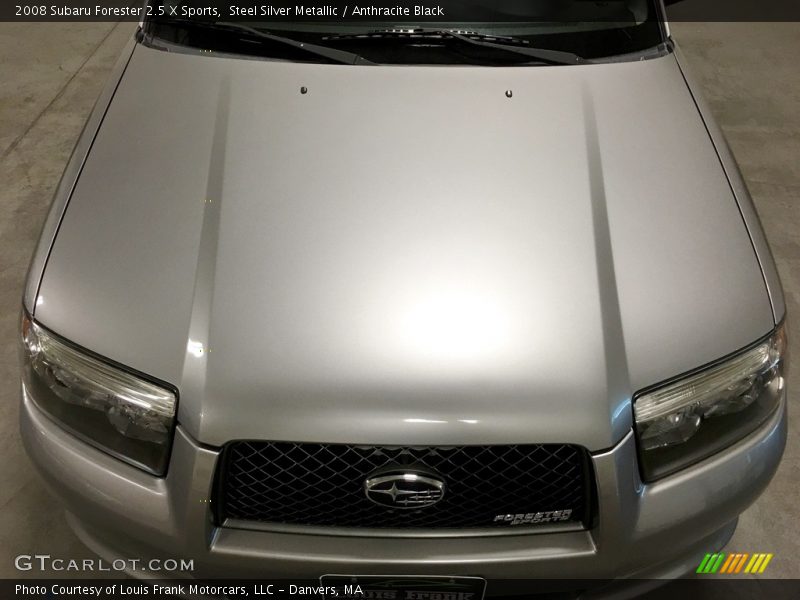 Steel Silver Metallic / Anthracite Black 2008 Subaru Forester 2.5 X Sports