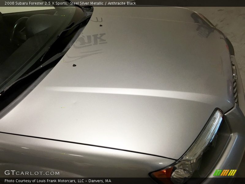 Steel Silver Metallic / Anthracite Black 2008 Subaru Forester 2.5 X Sports