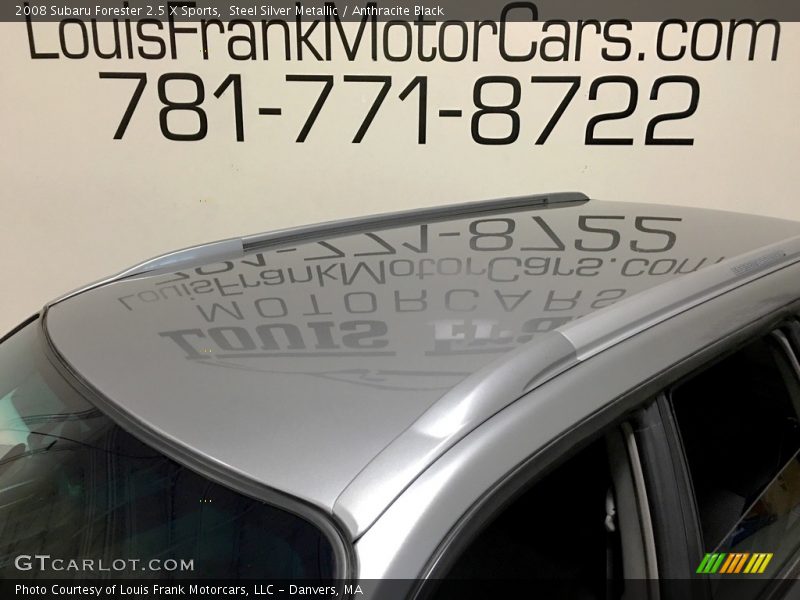 Steel Silver Metallic / Anthracite Black 2008 Subaru Forester 2.5 X Sports