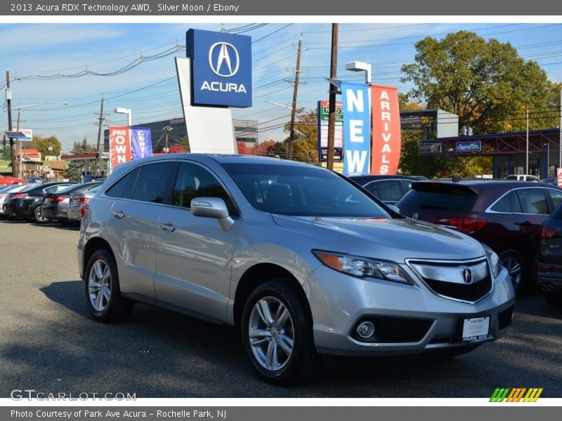 Silver Moon / Ebony 2013 Acura RDX Technology AWD