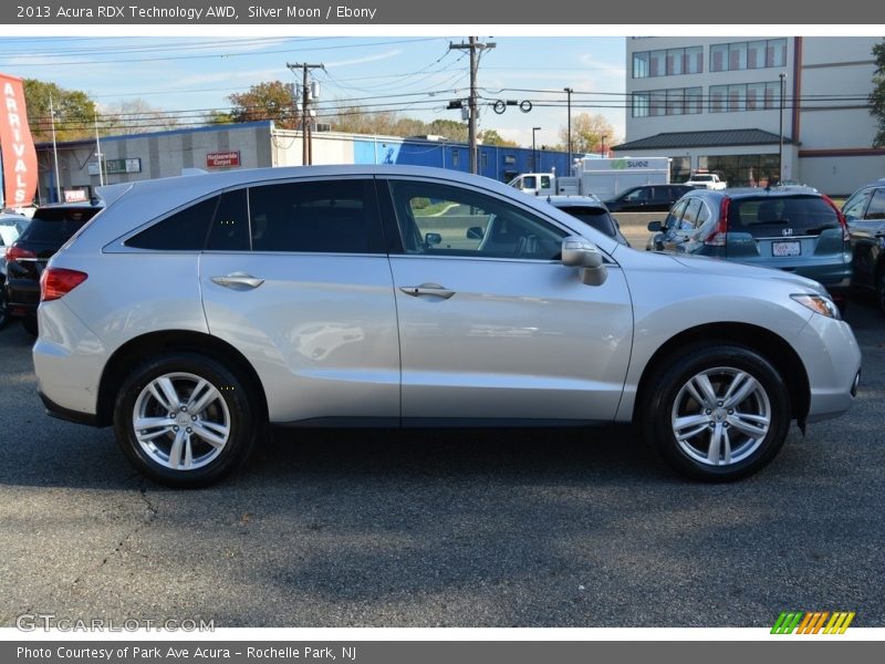 Silver Moon / Ebony 2013 Acura RDX Technology AWD