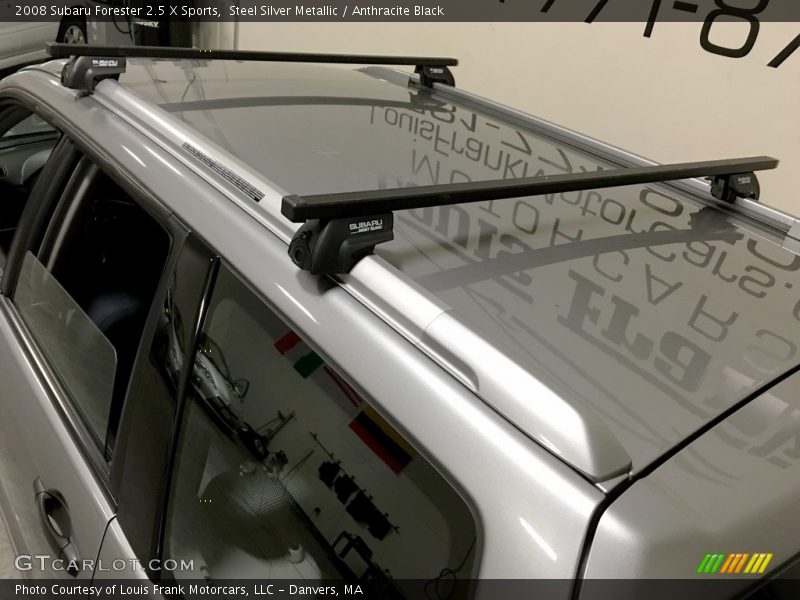 Steel Silver Metallic / Anthracite Black 2008 Subaru Forester 2.5 X Sports