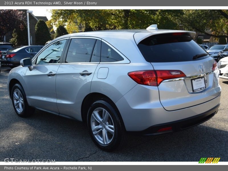 Silver Moon / Ebony 2013 Acura RDX Technology AWD