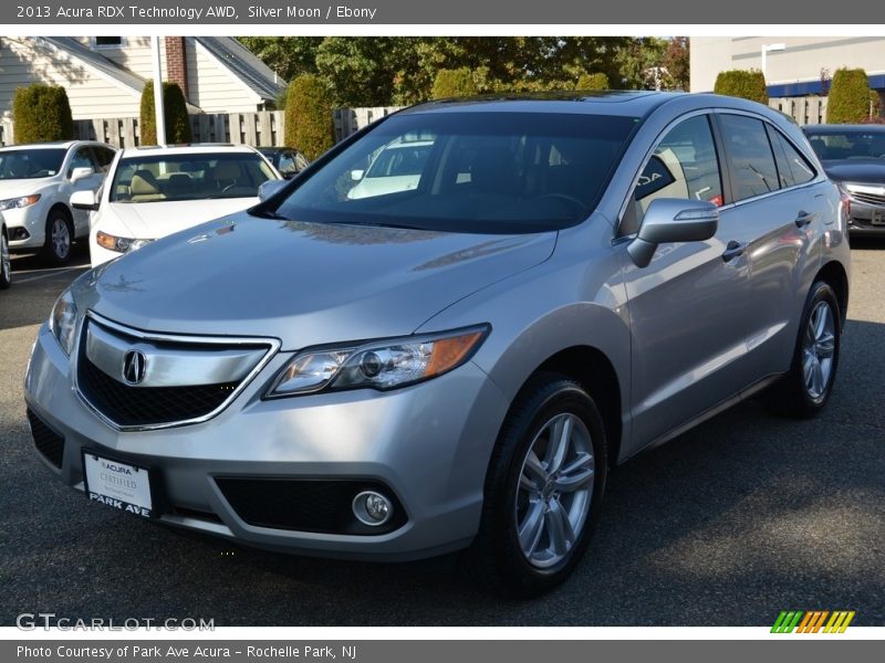 Silver Moon / Ebony 2013 Acura RDX Technology AWD