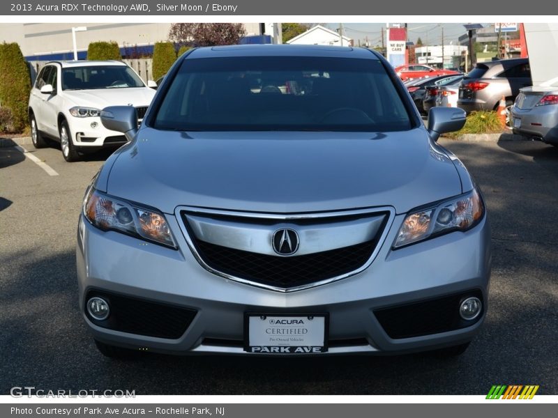 Silver Moon / Ebony 2013 Acura RDX Technology AWD