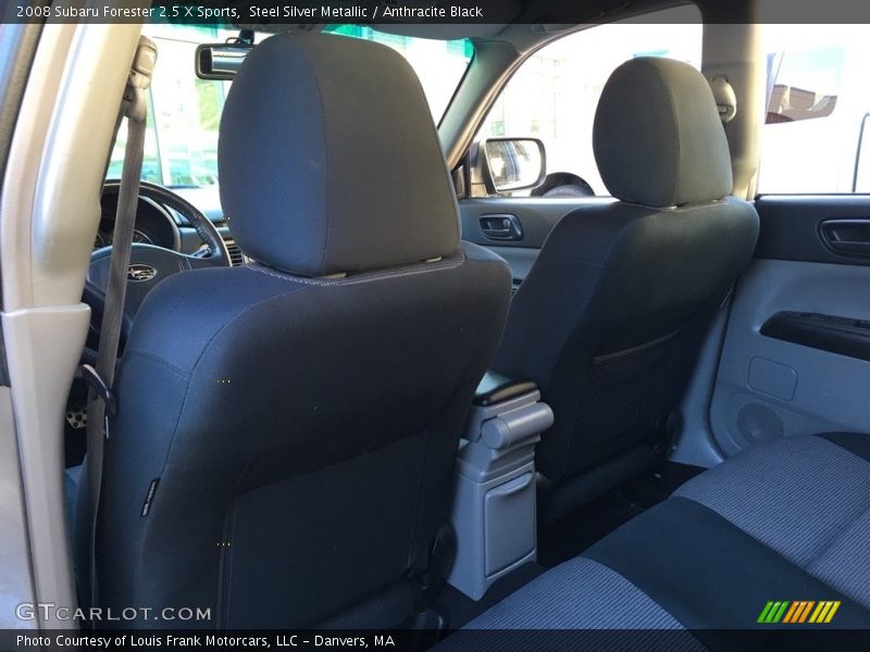 Steel Silver Metallic / Anthracite Black 2008 Subaru Forester 2.5 X Sports