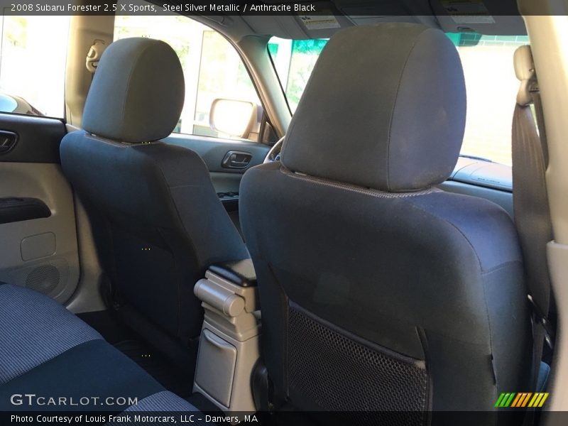 Steel Silver Metallic / Anthracite Black 2008 Subaru Forester 2.5 X Sports