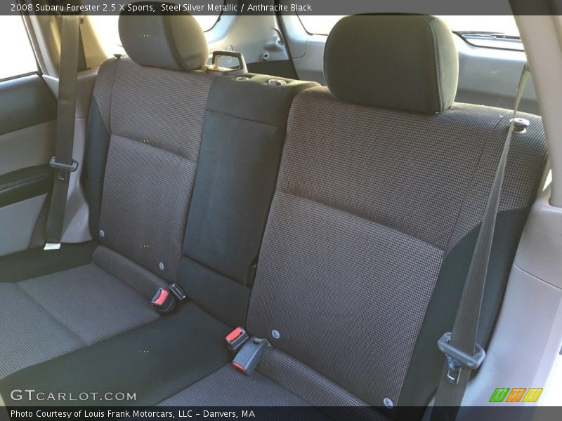 Steel Silver Metallic / Anthracite Black 2008 Subaru Forester 2.5 X Sports