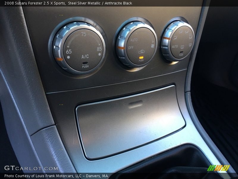 Steel Silver Metallic / Anthracite Black 2008 Subaru Forester 2.5 X Sports
