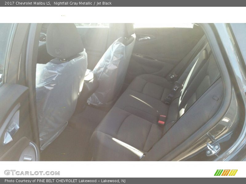 Nightfall Gray Metallic / Jet Black 2017 Chevrolet Malibu LS