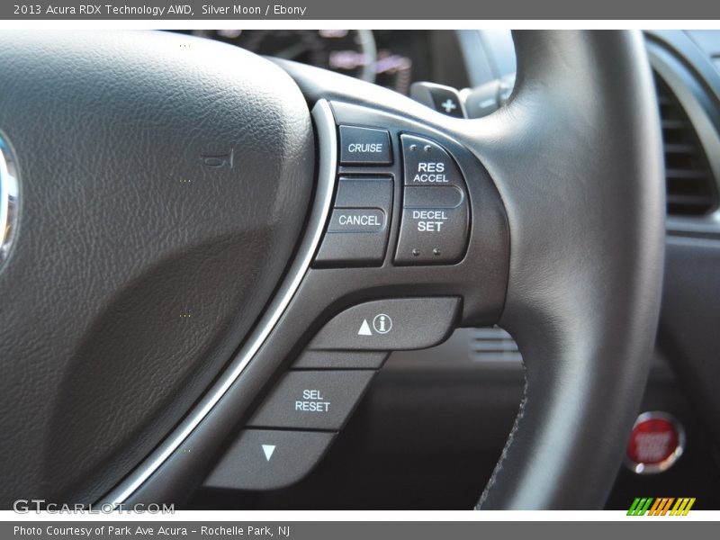 Silver Moon / Ebony 2013 Acura RDX Technology AWD
