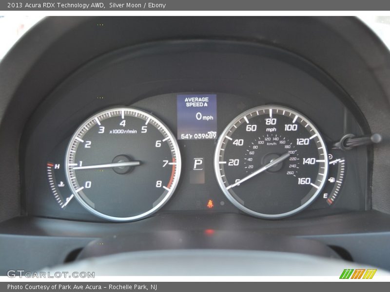 Silver Moon / Ebony 2013 Acura RDX Technology AWD