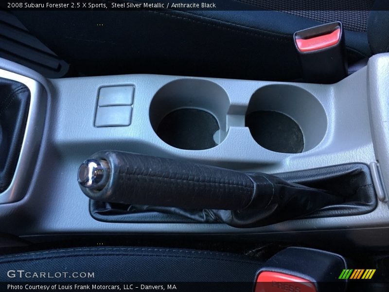 Steel Silver Metallic / Anthracite Black 2008 Subaru Forester 2.5 X Sports