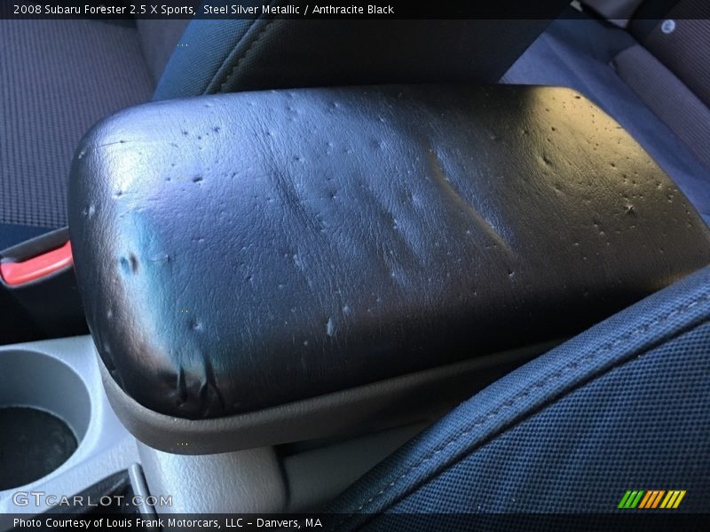 Steel Silver Metallic / Anthracite Black 2008 Subaru Forester 2.5 X Sports