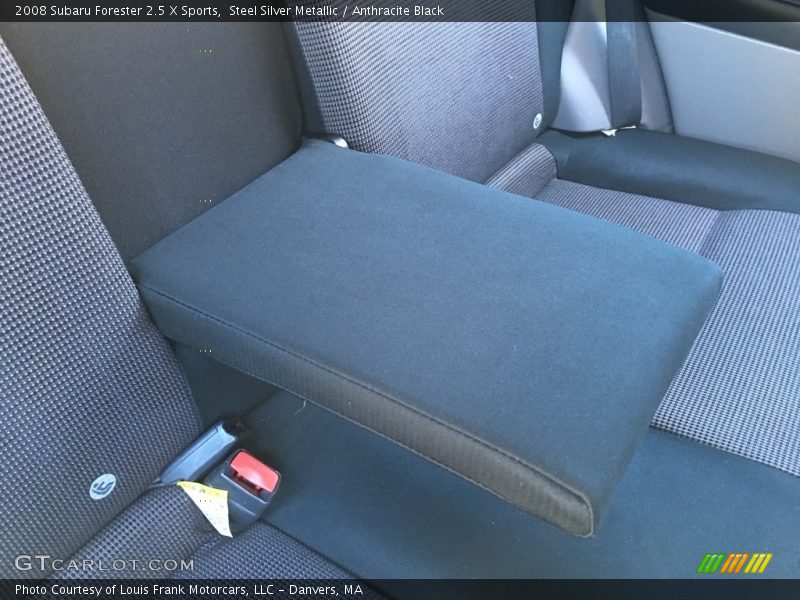 Steel Silver Metallic / Anthracite Black 2008 Subaru Forester 2.5 X Sports