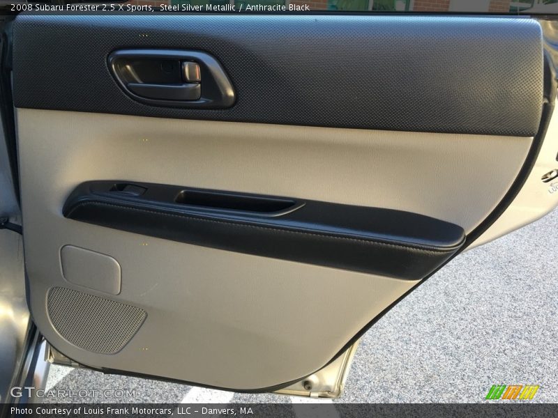Steel Silver Metallic / Anthracite Black 2008 Subaru Forester 2.5 X Sports