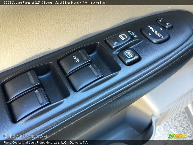 Steel Silver Metallic / Anthracite Black 2008 Subaru Forester 2.5 X Sports