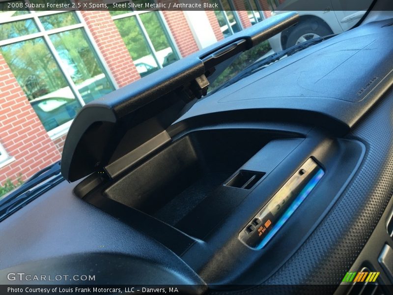 Steel Silver Metallic / Anthracite Black 2008 Subaru Forester 2.5 X Sports