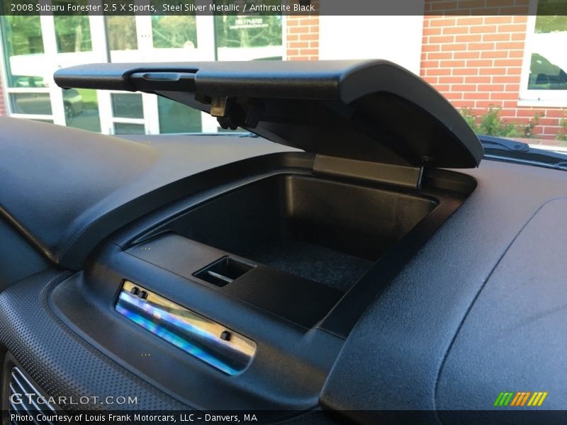 Steel Silver Metallic / Anthracite Black 2008 Subaru Forester 2.5 X Sports
