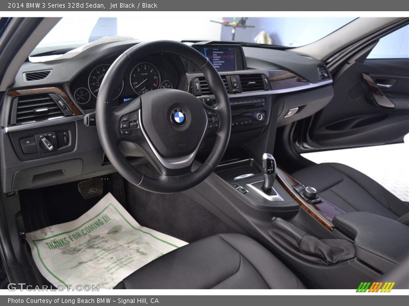Jet Black / Black 2014 BMW 3 Series 328d Sedan