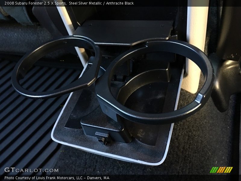 Steel Silver Metallic / Anthracite Black 2008 Subaru Forester 2.5 X Sports