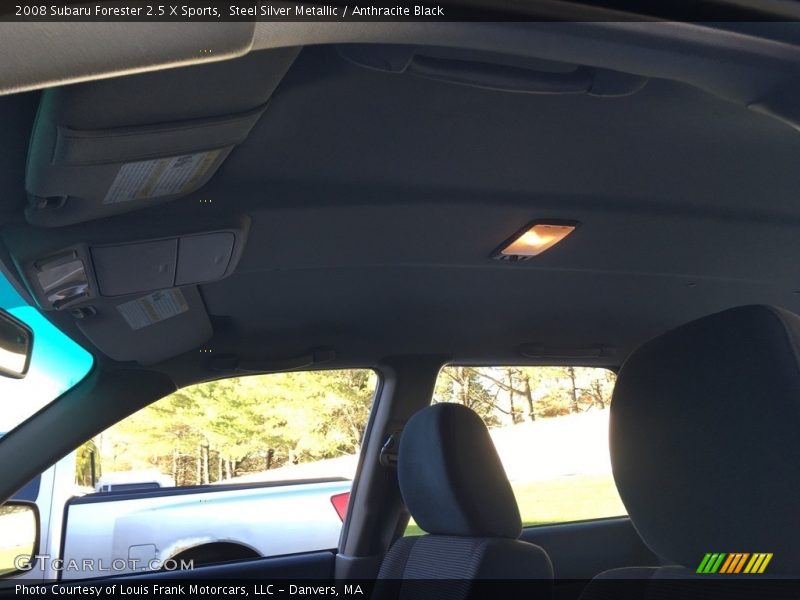 Steel Silver Metallic / Anthracite Black 2008 Subaru Forester 2.5 X Sports