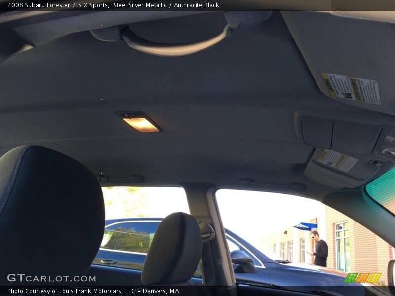 Steel Silver Metallic / Anthracite Black 2008 Subaru Forester 2.5 X Sports