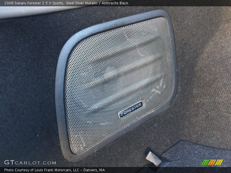 Steel Silver Metallic / Anthracite Black 2008 Subaru Forester 2.5 X Sports