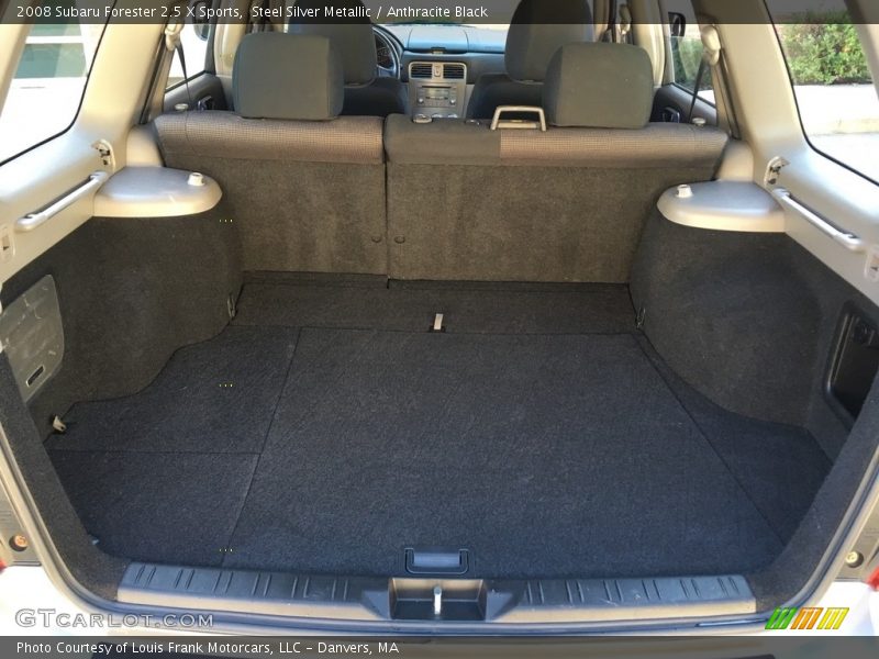 Steel Silver Metallic / Anthracite Black 2008 Subaru Forester 2.5 X Sports
