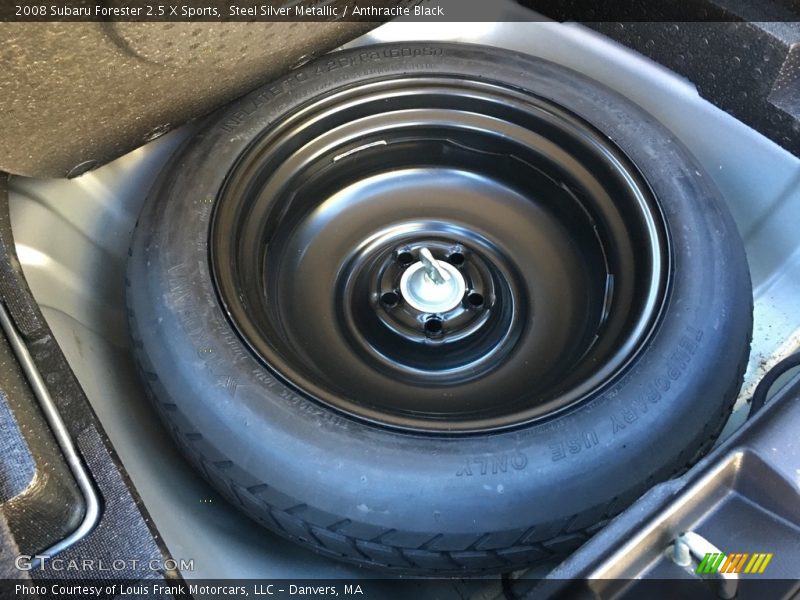 Steel Silver Metallic / Anthracite Black 2008 Subaru Forester 2.5 X Sports