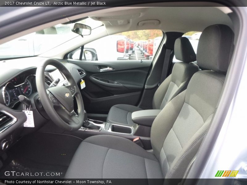 Arctic Blue Metallic / Jet Black 2017 Chevrolet Cruze LT
