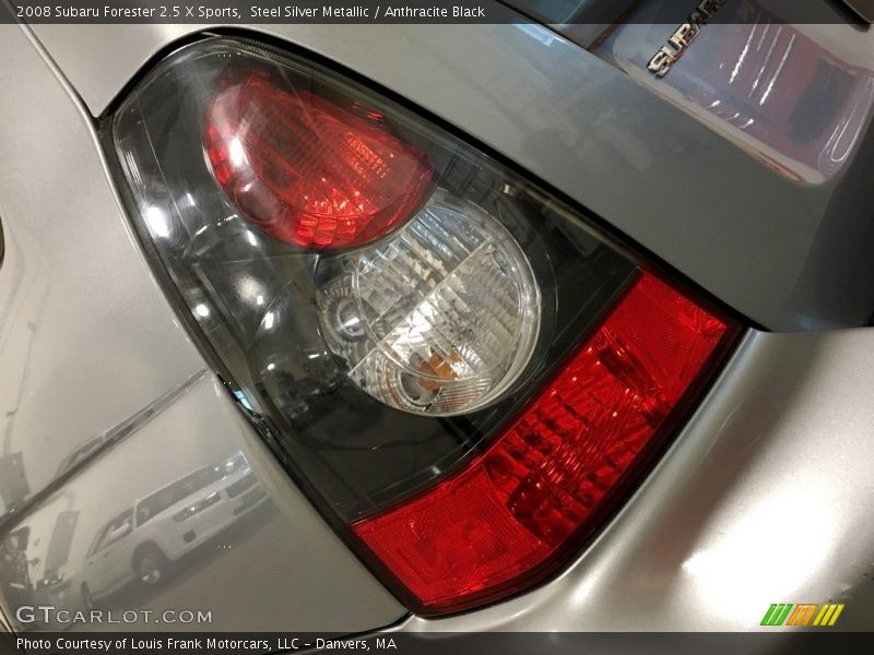 Steel Silver Metallic / Anthracite Black 2008 Subaru Forester 2.5 X Sports
