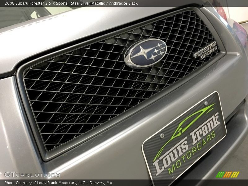 Steel Silver Metallic / Anthracite Black 2008 Subaru Forester 2.5 X Sports
